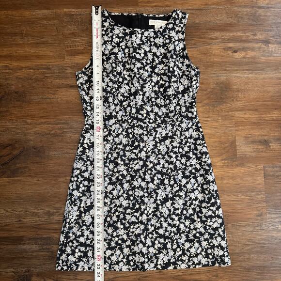Petite Sophisticate Stretch floral shift dress cotton and spandex size 6 - Picture 1 of 11